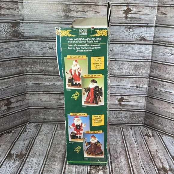 Vintage HERITAGE Santa Claus Ready to Dress 16" Posable Doll NIB Box Damaged - Picture 7 of 8